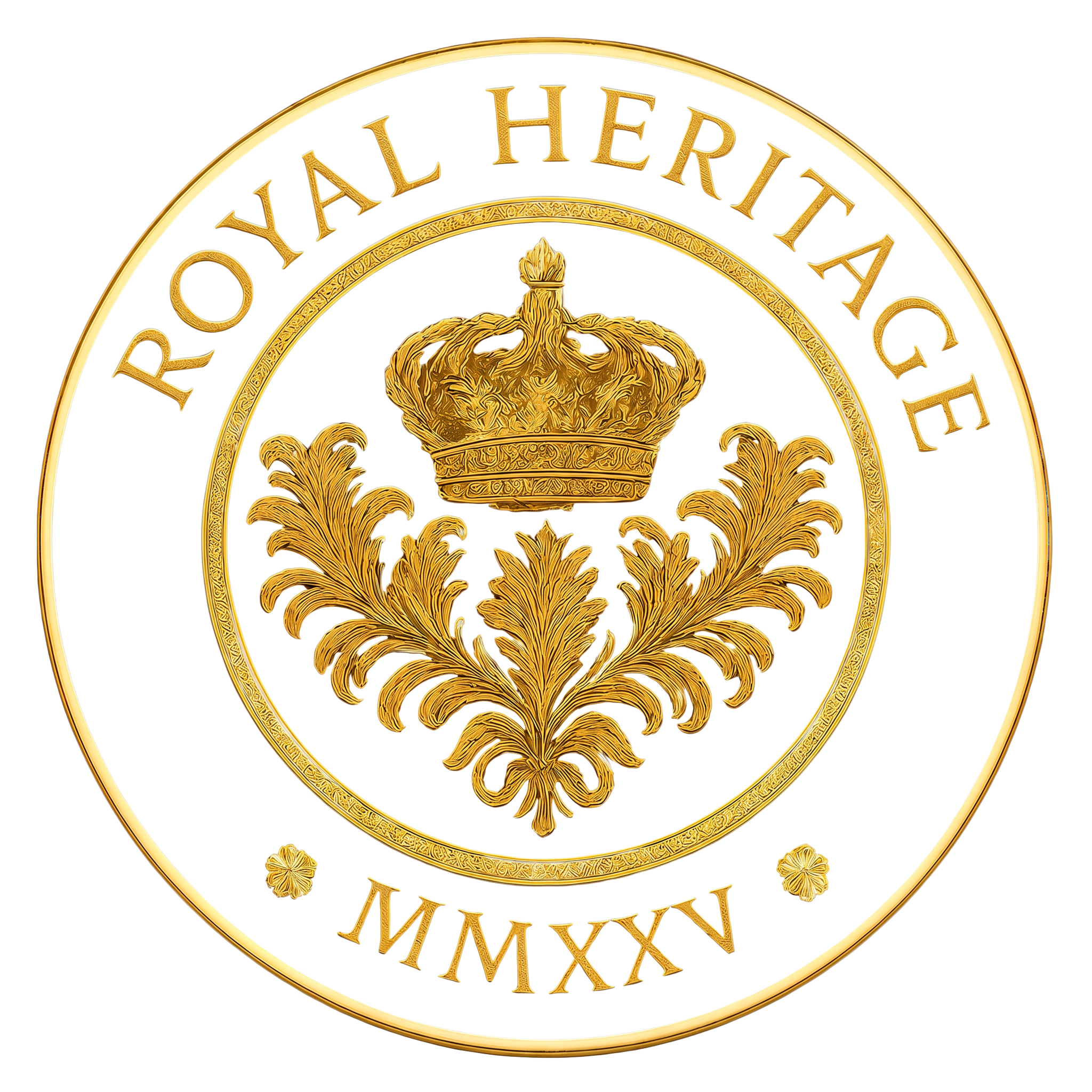 Royal Heritage — sigillo con corona, MMXXV
